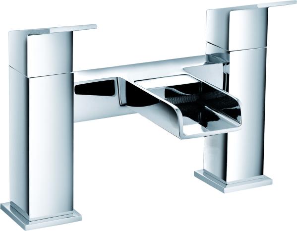 Buy cheap Double Handle Basin Mixer Faucet Made of Brass For Durable T8644A from wholesalers