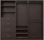 Modern bedroom customized size wardrobe with sliding Wardrobe cabinet, Cheap