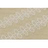Buy cheap Symmetrical Guipure Water Soluble Lace 100% Polyester 1.1 Inch Ribbon from wholesalers