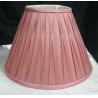 Buy cheap Hand Gathered Silk Fabric Box Pleat Lamp Shades from wholesalers