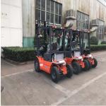Pneumatic Tires Diesel Forklift Truck 3000mm Lift Height Automatic Transmission