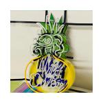 Custom design Metal Frame Wild Onion Vivid Glass Tube Neon Sign