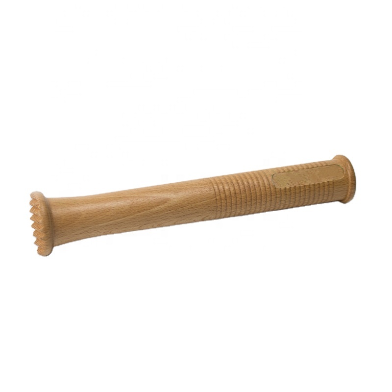 High Quality Bar Cocktail Shaker Ice Muddler With Crushing Hammer Wooden Bartender Crushing Tools Wine Mixing Stick