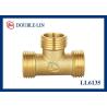 Buy cheap 1/2 " To 1 " Male X Male X Male Brass Tee from wholesalers