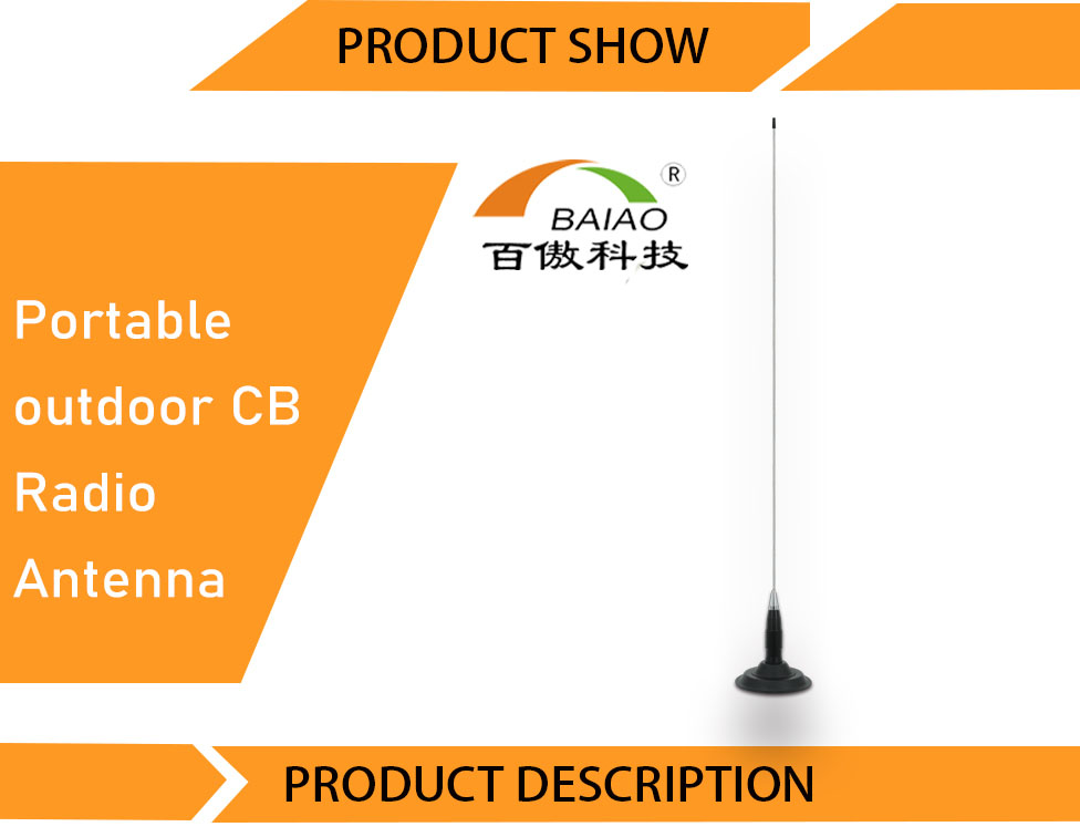 10 Meter 26-29Mhz Magnetic Cb Radio Antenna