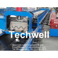 Buy cheap Highway Line Metal Guardrail Roll Forming Machine product