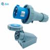 Buy cheap IP67 Industrial Plug Socket 3Pins Designed For 220~250V 63A / 125A Wall Mounting Type from wholesalers