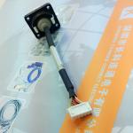 Medical PVC Conductor Tens Unit Leads / Electrode For Monitor