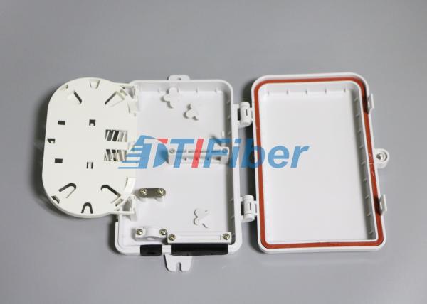 Buy cheap Wall Mounted Fiber Optic Distribution Box with 4 Port SC Fiber Adapters from wholesalers