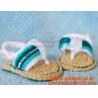 Buy cheap Crochet Baby, Sandals, Handmade, Knit, Summer Boys Booties, Baby Shoes, Infant, Slippers from wholesalers