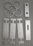 Buy cheap Thermal Electrical Insulation Mica Washers Vibration Dampening Materials for EV from wholesalers
