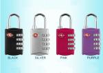 Zinc Alloy TSA 4-digital travel lock& Tsa Luggage Lock& rose red Tsa Bag Number