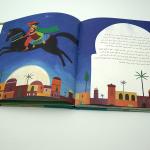 210mmx297mm Story Book Printing , A4 POD Hardcover Book Binding Service