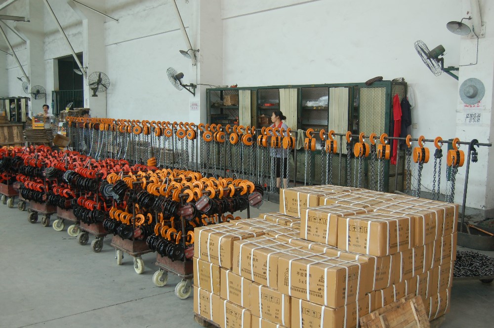 Portable Triangle Lifting Chain Block High Strength Steel Alloy G80 Grade