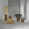 Buy cheap European-style personality creative wood art glass living room Anai Table Lamp(WH-MTB-232) from wholesalers