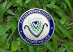 Brass Marine Corps Challenge Coins , Custom Silver Die Struck Presidential
