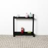 Buy cheap Modern Style 3 Layers Metal Storage Rack Kitchen Trolley for Home Product Performance from wholesalers