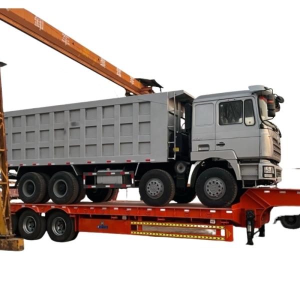 Buy cheap Tri Axle 80ton Lowboy Semi Trailer Detachable Gooseneck Lowbed Trailer For Tanzania from wholesalers