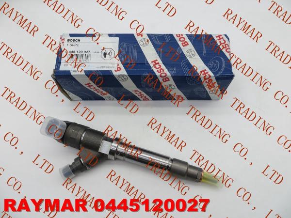 Buy cheap BOSCH Common rail injector 0445120027 for ISUZU 8973036573, 8-97303657-3, GMC 97303657, from wholesalers