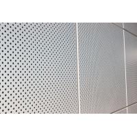 Buy cheap Exterior Wall Decoration Perforated Aluminum Wall Panels For Building Wall Material product
