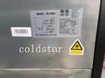 Supermarket Showcase Refrigerators Large Beverage Coolers Fruits Open Front