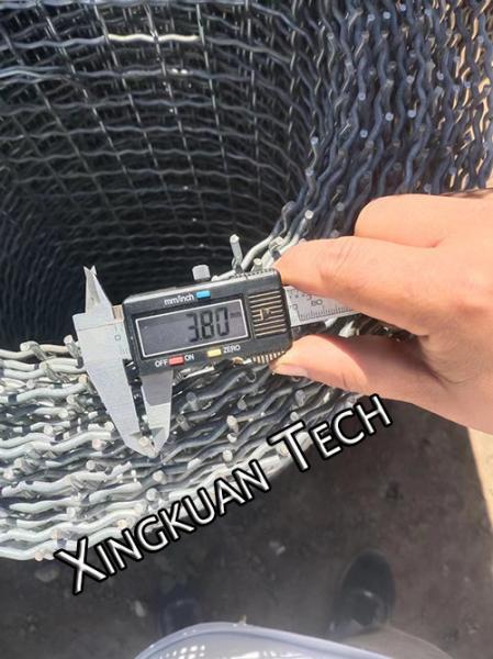 Buy cheap Hot Dipped Galvanized Crimped Wire Mesh 30mm Aperture For Bricks Factory from wholesalers