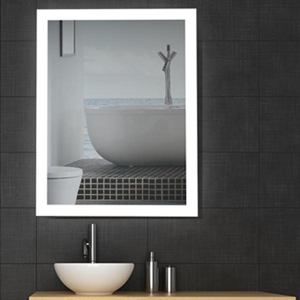 Buy cheap 5mm Copper Free High Definition Modern Backlit Bathroom Mirror Eco Glass Silver from wholesalers