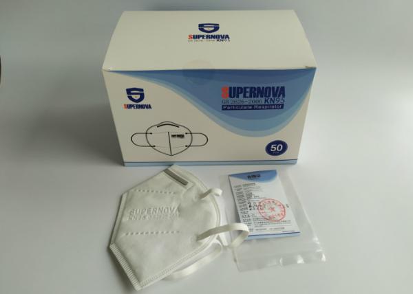 Buy cheap NIOSH Certified Headmounted Kn95 Face Mask Ear Loop Design Health Protective from wholesalers