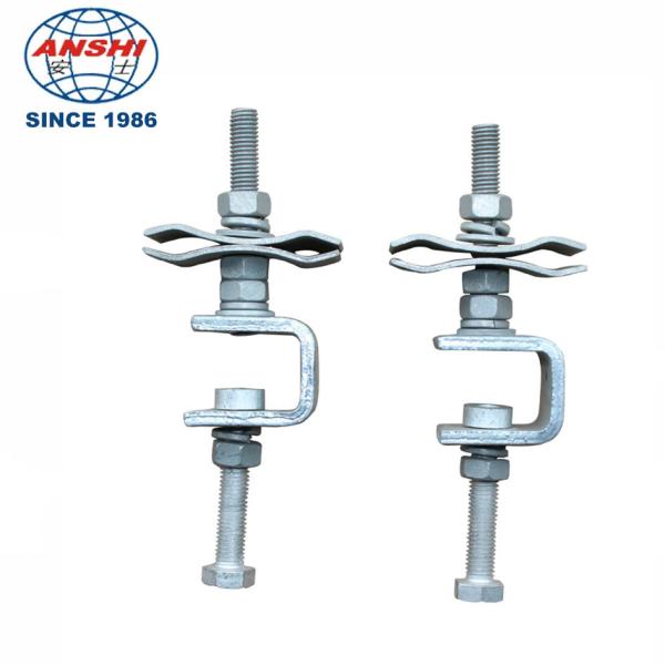 Buy cheap OPGW down lead clamp ADSS optical cable down lead suspension rod tower from wholesalers