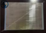 Flat Johnson Type Wedge Wire Screen Panels For Water Treating Equipment