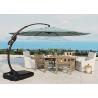 Buy cheap Aluminum Large Curved Rod Sunshade Umbrella 180g Polyester Fabric from wholesalers