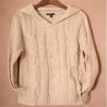 Buy cheap 100% Acrylic Casual Neck Ladies Hoodie Sweater With Two Pockets from wholesalers