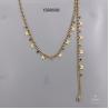 Buy cheap Colorful Rhinestone Butterfly Chain Necklace Europe Silver Bracelet Jewelry Set from wholesalers