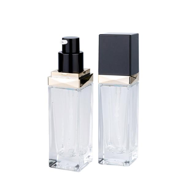 Buy cheap Transparent Empty Foundation Bottle 30ml Liquid Foundation Travel Container from wholesalers