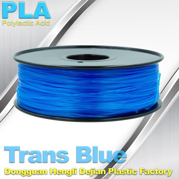 Buy cheap Blue PLA 3d Printer Filament 1.75mm , PLA 1kg Temperature 200°C - 250°C from wholesalers