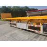 Buy cheap 3 Axle 32 Foot 40 Foot Flatbed Semi Trailer For Sale from wholesalers