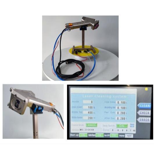 Buy cheap 2000W Handheld Single Motor Laser Cleaning Machine for Cleaning Thin Carbon Steel from wholesalers
