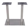 Buy cheap Modern Style Restaurant Dining Room Table Base / Square Metal Table Legs from wholesalers