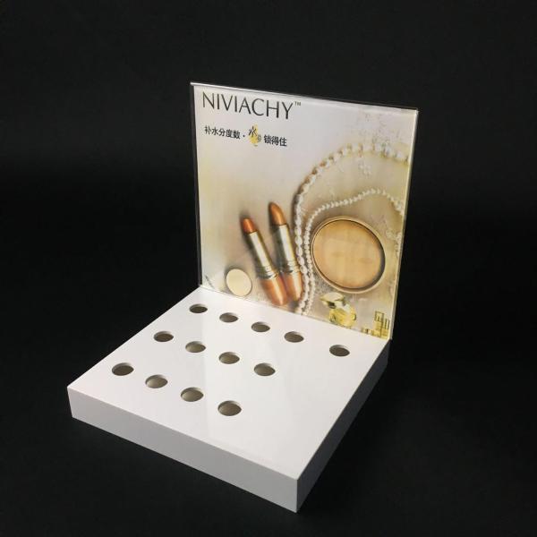 Cosmetic Acrylic Lipstick Lipgloss Display Stand Plexiglass Lucite Makeup