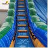Buy cheap Greenish Blue Inflatable Slide Castle Live Like Royalty For A Day from wholesalers