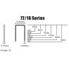 Buy cheap 7216 series silver color furniture staples sofa staples mattress clips spring clips from wholesalers