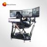 Buy cheap Movie Power Three Screens Electrical Training Equipment Vr Car Driving Simulator from wholesalers