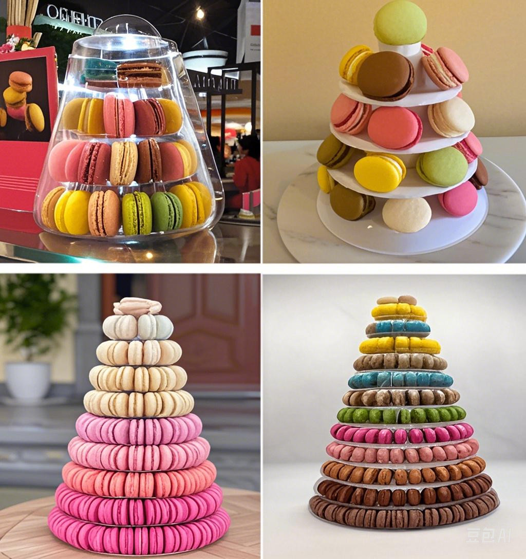 Supply Macaron 24 packaging Macaron trays Macaron paper boxes Macaron plastic trays Macaron gift boxes Macaron cartons