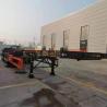 Buy cheap Twist Lock Heavy Duty Flatbed Platform Utility Cargo Container Chassis Truck Semi Trailer from wholesalers