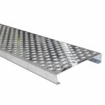 High Strength Galv Steel Grating , Non Slip Grating For Stair Treads