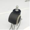 Buy cheap 7/16" Grip Ring Stem Green Wheel Chair Casters With Pu Wheels from wholesalers