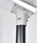 IP66 Waterproof LED Solar Street Light with PIR Sensor, 12V Lithium Battery for