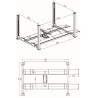 Buy cheap Four post design hydraulic used wheel alignment car lift system for sale from wholesalers