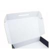 Buy cheap Protective Matte Black Corrugated Shipping Boxes with Lid UV Coating from wholesalers