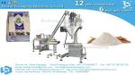 How to pack 5kg wheat flour gusset pouch BSTV-750DZ